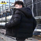 Warm New Casual Fashion Windproof Parka men Jacket y2k streetwear With Hood Men Windbreaker Winter Men Clothes ropa hombre.