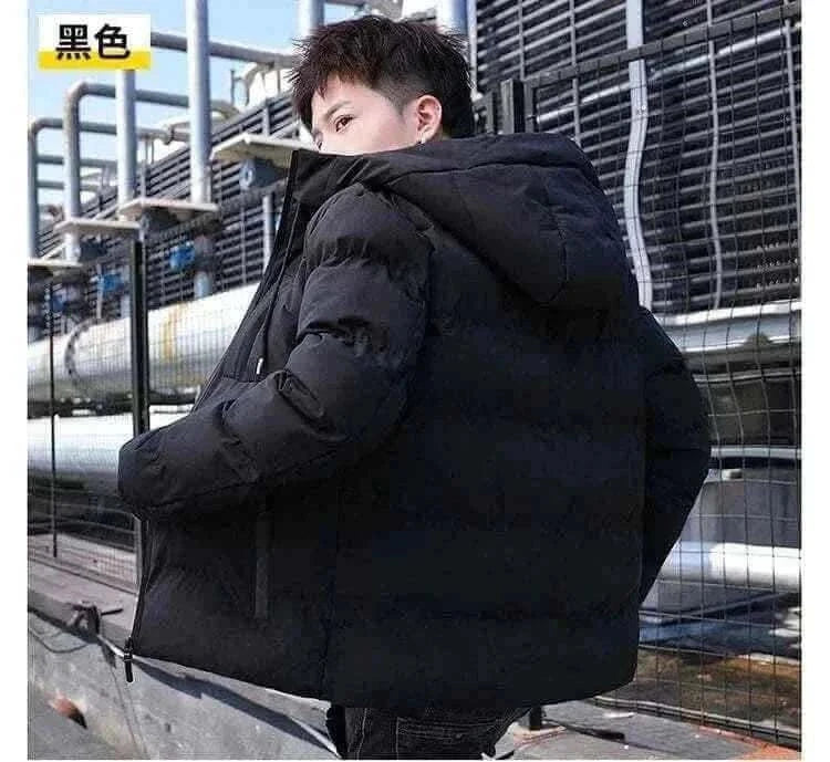 Warm New Casual Fashion Windproof Parka men Jacket y2k streetwear With Hood Men Windbreaker Winter Men Clothes ropa hombre.