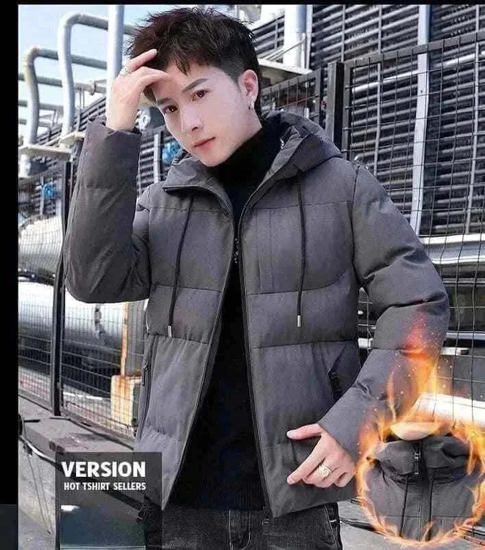 Warm New Casual Fashion Windproof Parka men Jacket y2k streetwear With Hood Men Windbreaker Winter Men Clothes ropa hombre.