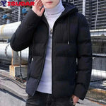 Warm New Casual Fashion Windproof Parka men Jacket y2k streetwear With Hood Men Windbreaker Winter Men Clothes ropa hombre.