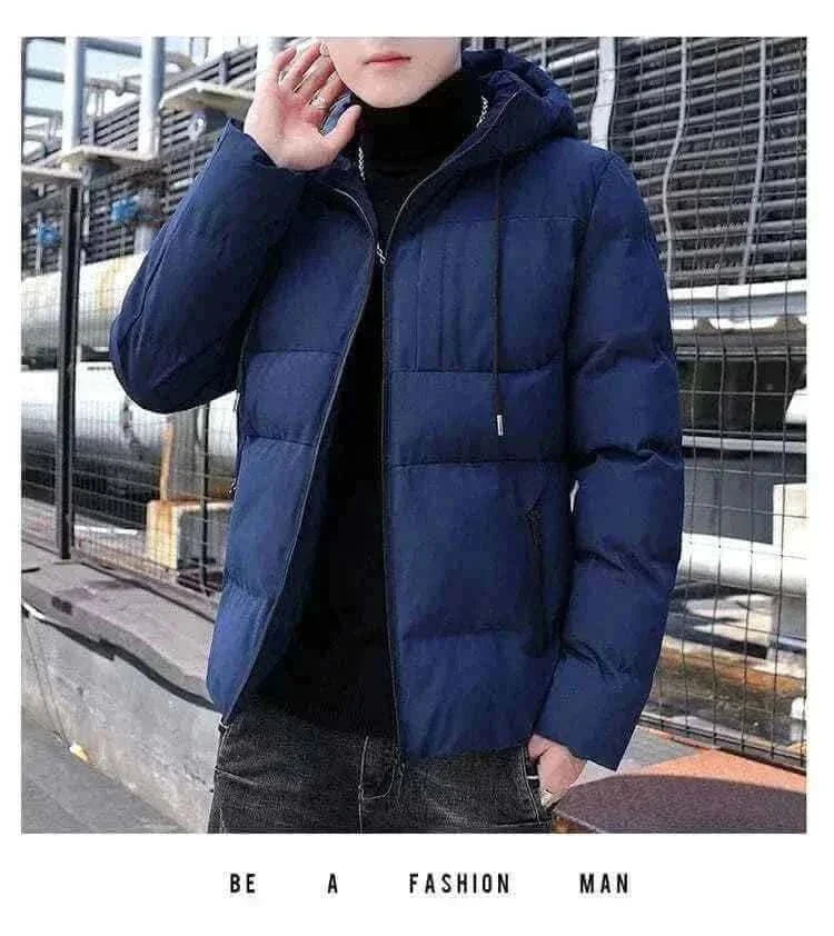 Men's Fashion Style Store Warm New Casual Fashion Windproof Parka men Jacket y2k streetwear With Hood Men Windbreaker Winter Men Clothes ropa hombre