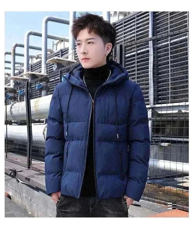 Men's Fashion Style Store Warm New Casual Fashion Windproof Parka men Jacket y2k streetwear With Hood Men Windbreaker Winter Men Clothes ropa hombre