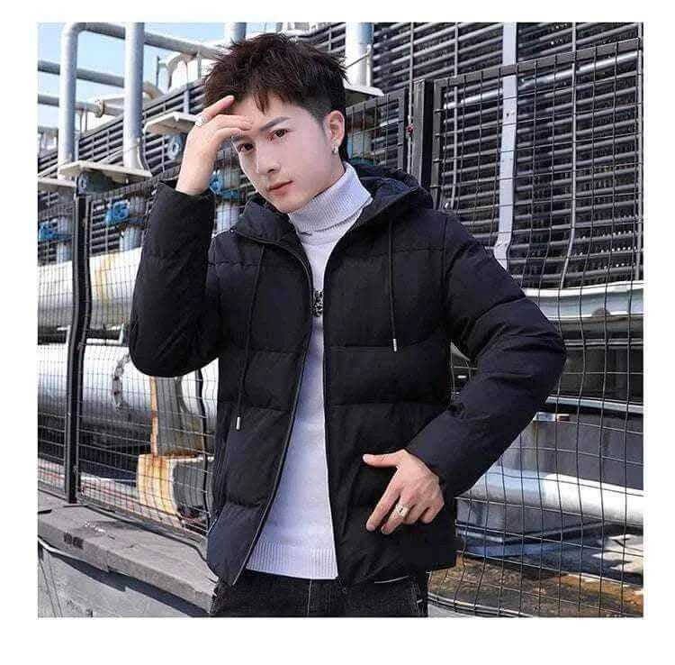 Warm New Casual Fashion Windproof Parka men Jacket y2k streetwear With Hood Men Windbreaker Winter Men Clothes ropa hombre.