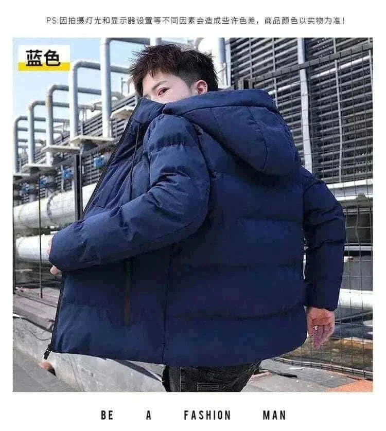 Men's Fashion Style Store Warm New Casual Fashion Windproof Parka men Jacket y2k streetwear With Hood Men Windbreaker Winter Men Clothes ropa hombre