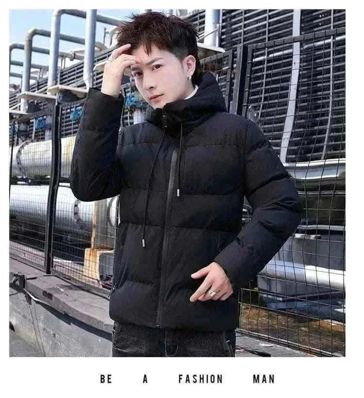 Warm New Casual Fashion Windproof Parka men Jacket y2k streetwear With Hood Men Windbreaker Winter Men Clothes ropa hombre.