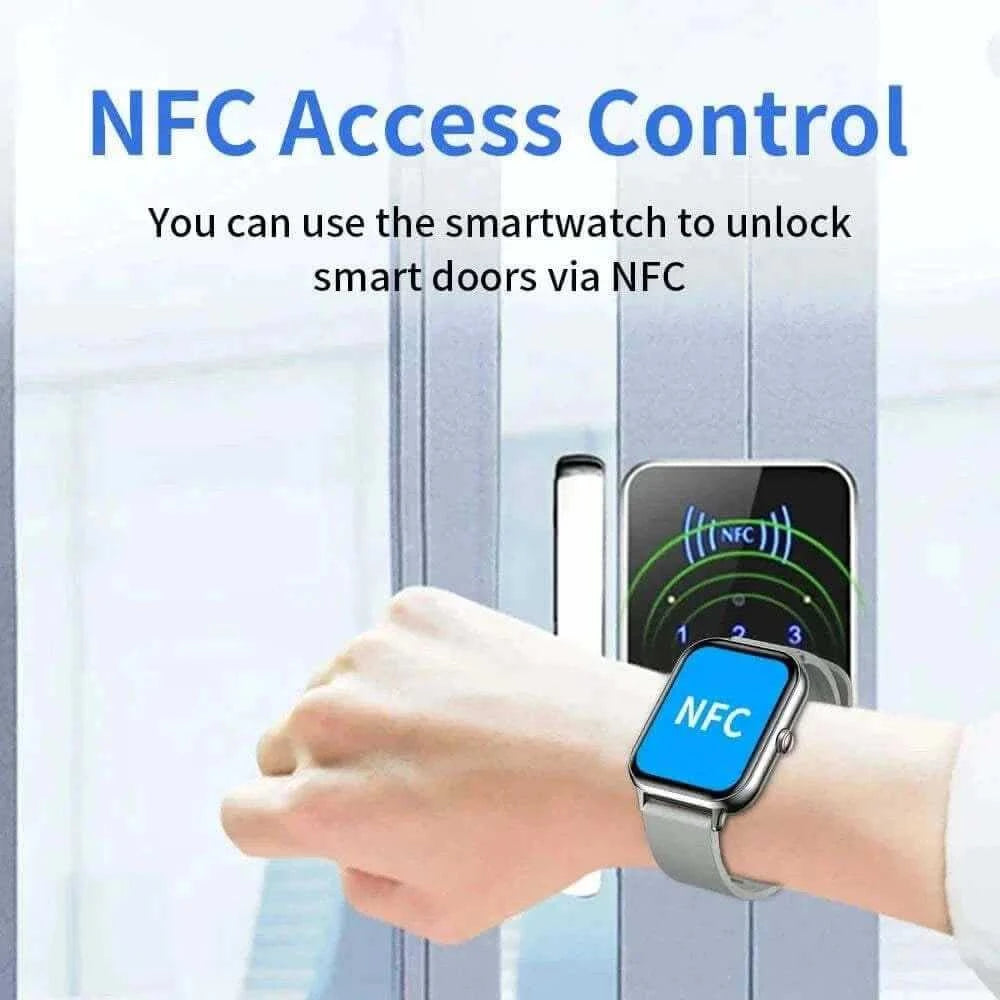 WATERPROOF BLUETOOTH SMARTWATCH.
