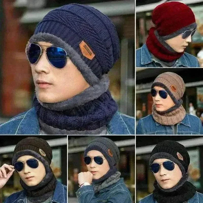 Beanie Hats Mens- Winter Hats Knit Cap Men.