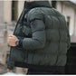 Buy Winter JacketsStand Collar Warm Down Jacket Street Fashion Casual Brand Men's Parka North Coat.