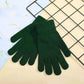 Winter Knitted Gloves Men Women Touch Screen Cold-proof Warm Full Finger Gloves Korean Style All-match Cycling Wool Gloves.