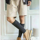 Winter Men's New High-Grade Thick Warm Solid Color Wool Material Fashion Casual Calf Long Socks 3 Pair.