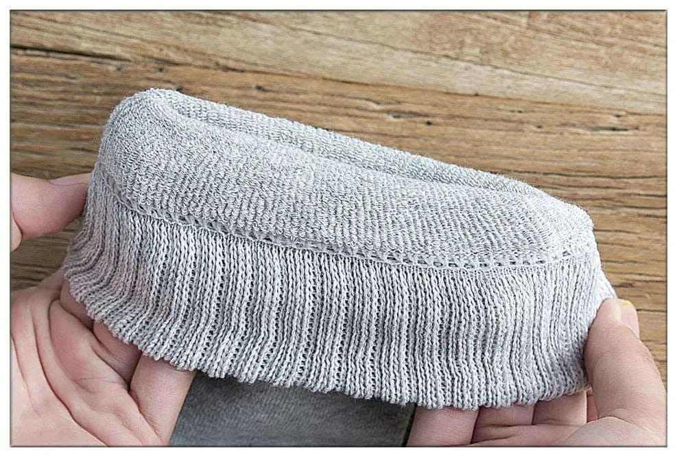 Men's Fashion Style Store Winter Men's New High-Grade Thick Warm Solid Color Wool Material Fashion Casual Calf Long Socks 3 Pair