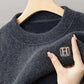 Winter Men's Warm Fleece Sweater.