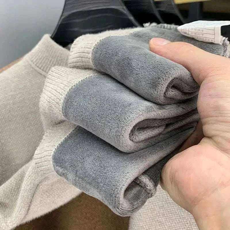 Winter Men's Warm Fleece Sweater.