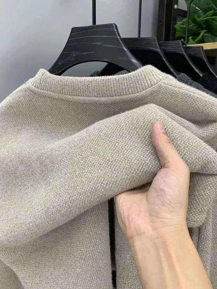 Men's Fashion Style Store Winter Men's Warm Fleece Sweater