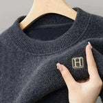 Winter Men's Warm Fleece Sweater.