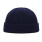Winter Warm Unisex Wool Beanies Caps Fisherman Hat for Men Short Knit Watch Cap Cuffed Trawler Hats Hip Hop Bonnet.