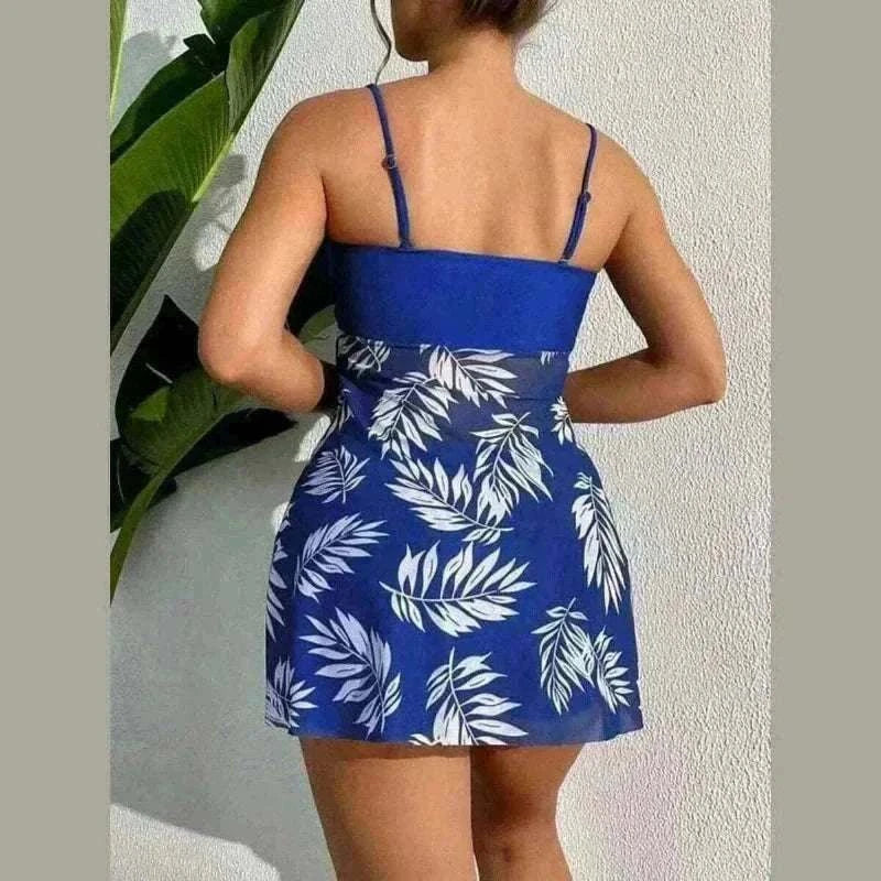 Model In 2024 Tankini Swimsuit with Shorts Women Back View