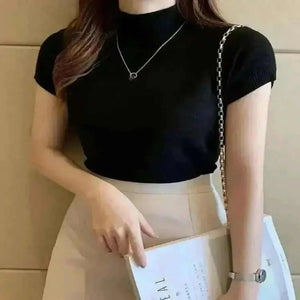 Women's High Neck Tops.