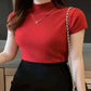 Going Out Tops-Women's High Neck Tops.