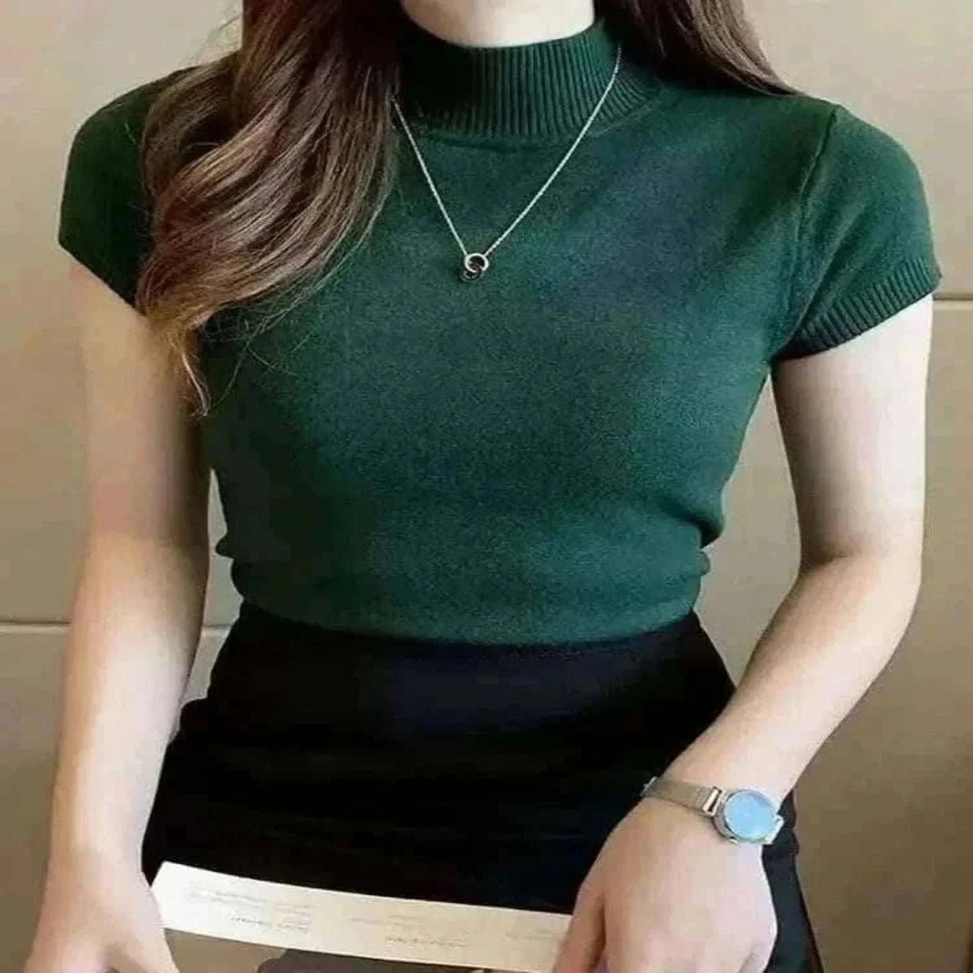 Going Out Tops-Women's High Neck Tops.