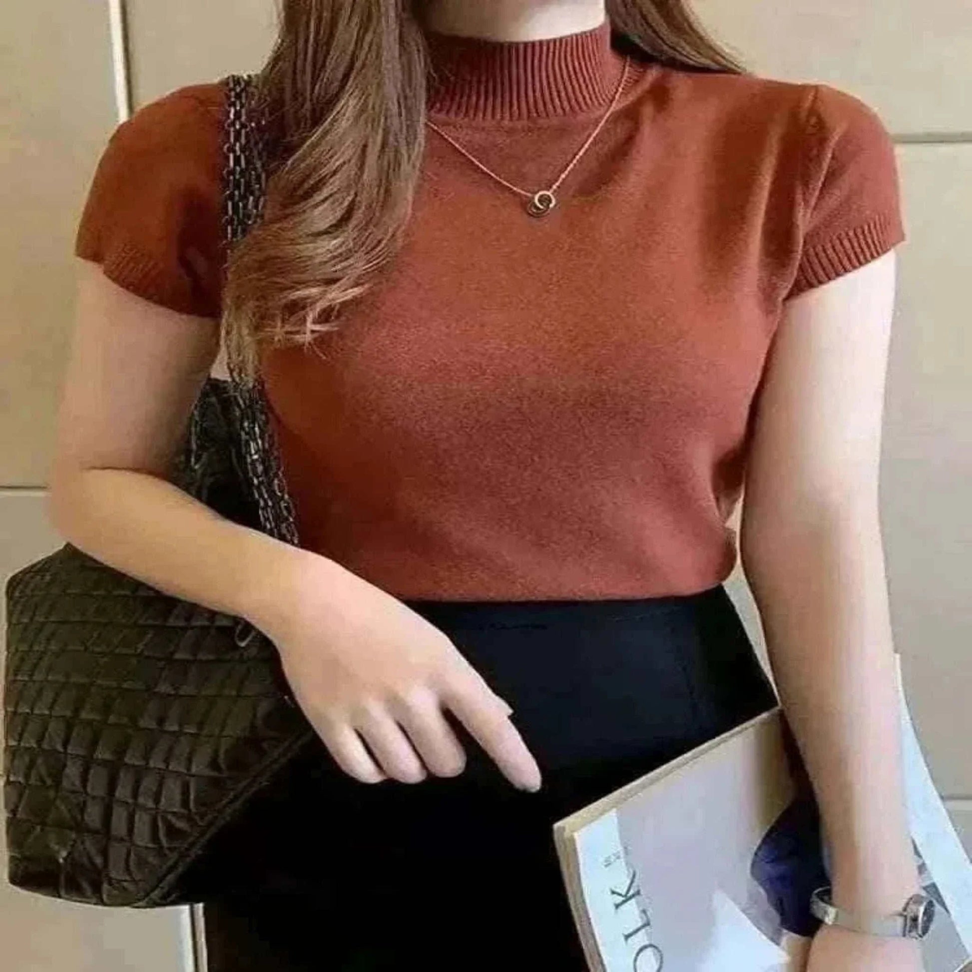 Going Out Tops-Women's High Neck Tops.