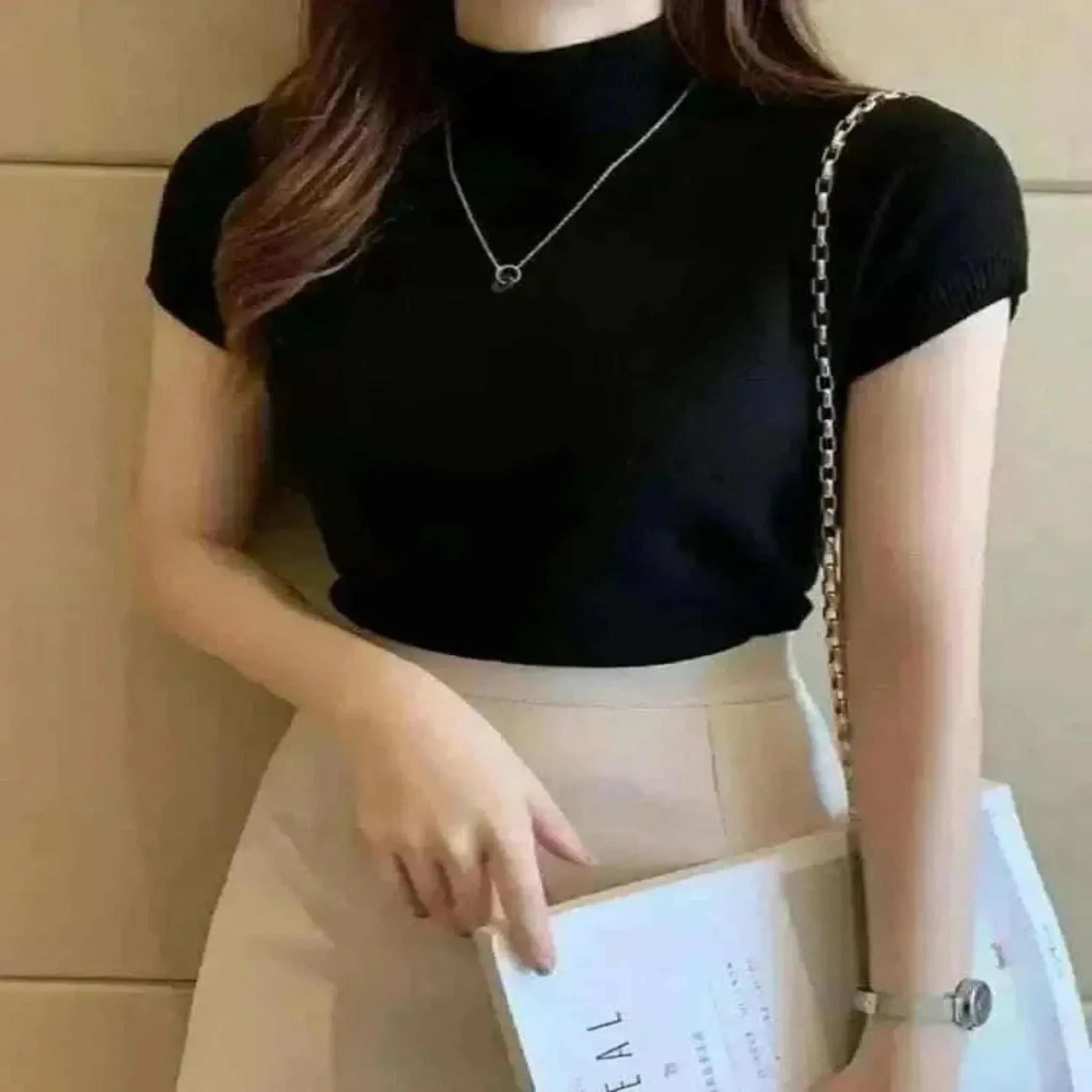 Going Out Tops-Women's High Neck Tops.