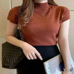 Going Out Tops-Women's High Neck Tops.