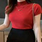 Going Out Tops-Women's High Neck Tops.