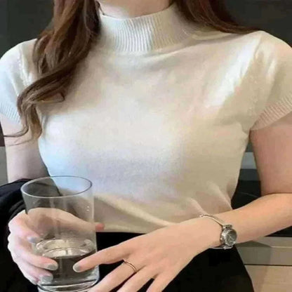 Going Out Tops-Women's High Neck Tops.