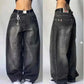 Men's Fashion Style Store black / XXXL Y2K New Gothic Retro Miss Me Boot Cut Jeans