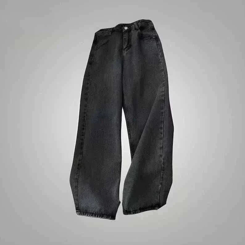  Men's Fashion Style Store Dark Grey / XXXL Y2K New Gothic Retro Miss Me Boot Cut Jeans