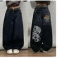  Men's Fashion Style Store Fuchsia / S Y2K New Gothic Retro Miss Me Boot Cut Jeans