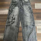  Men's Fashion Style Store green / XXL Y2K New Gothic Retro Miss Me Boot Cut Jeans