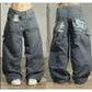  Men's Fashion Style Store Orange / S Y2K New Gothic Retro Miss Me Boot Cut Jeans