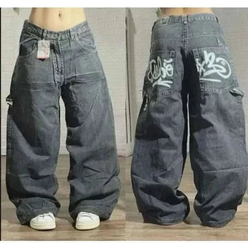  Men's Fashion Style Store Orange / S Y2K New Gothic Retro Miss Me Boot Cut Jeans