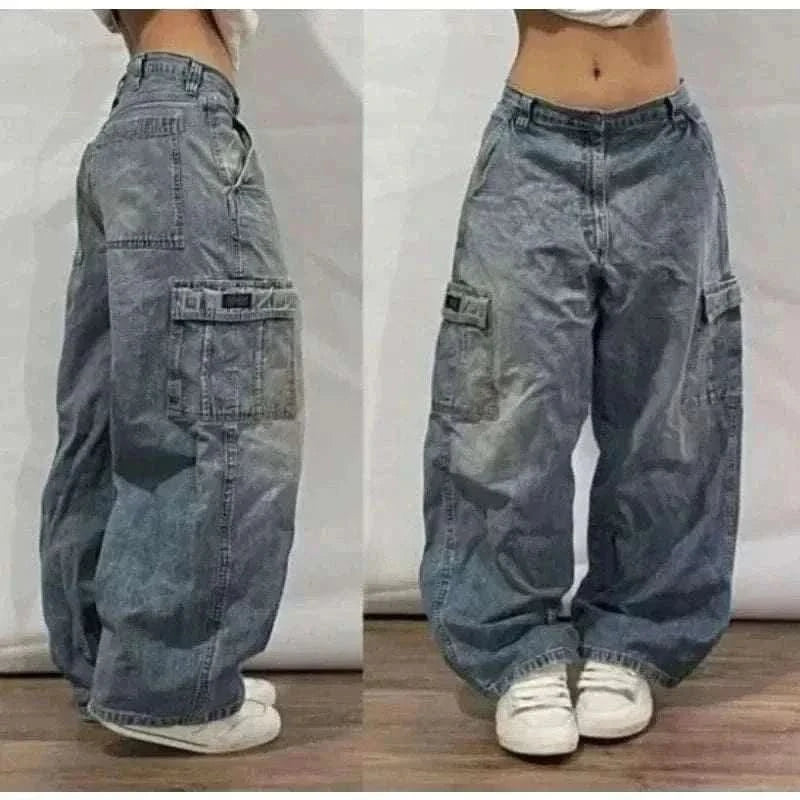  Men's Fashion Style Store SKY BLUE / XXXL Y2K New Gothic Retro Miss Me Boot Cut Jeans